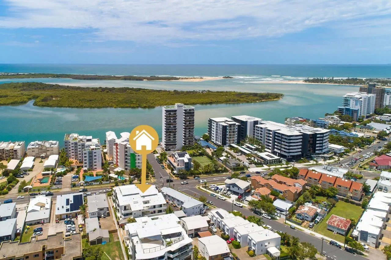 City Oasis - 3 Bedroom Apt. On Maroochy River, Pool, Ac Maroochydore 0*,  Australien